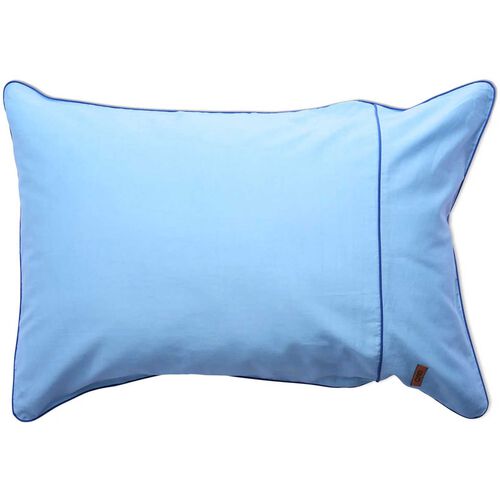 Kip&Co Glow In Blue Bamboo Cotton Pillowcases Standard 2 Piece Set